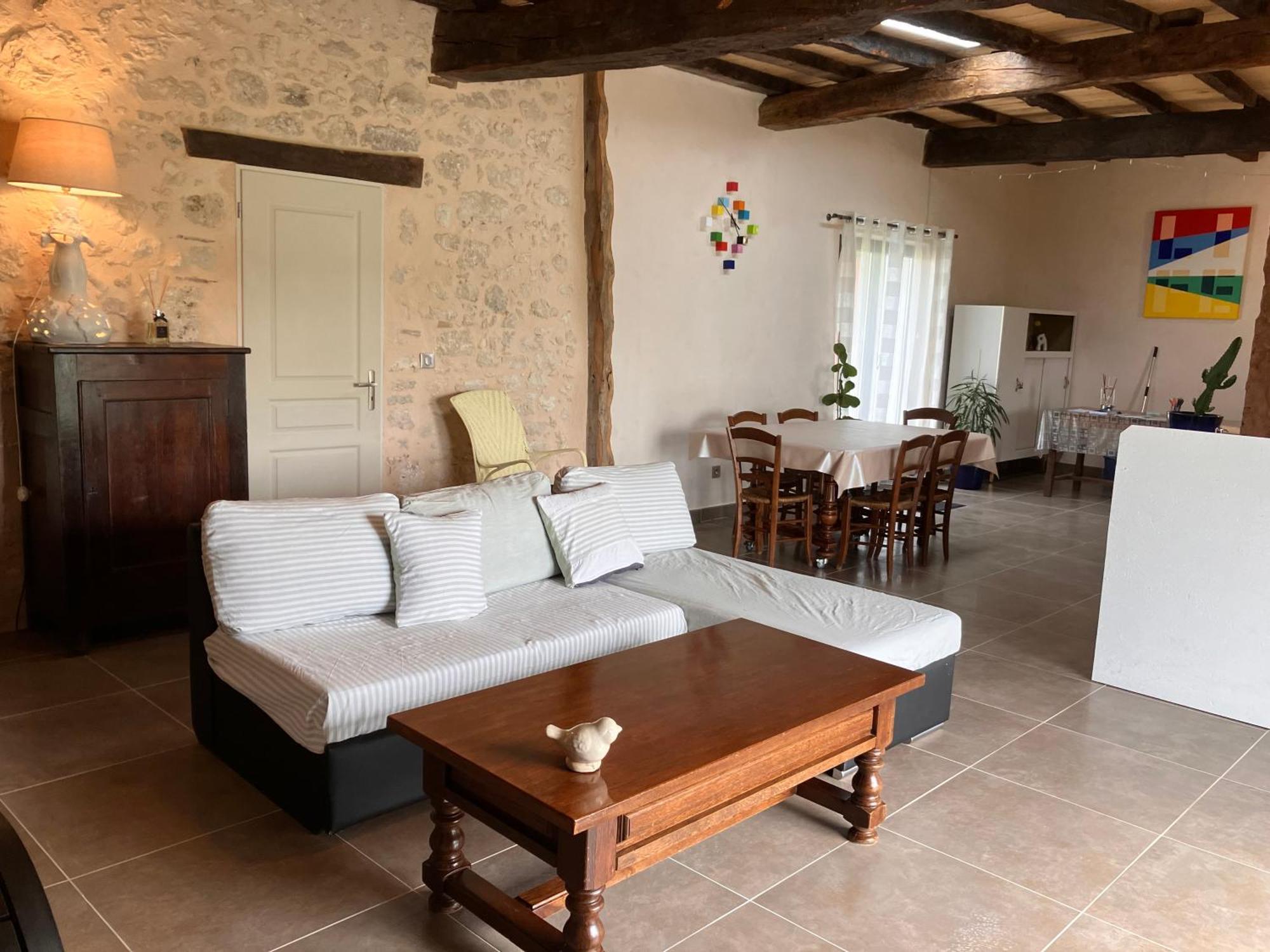Perigourdine Avec Spa Et Vue Pomport Extérieur photo